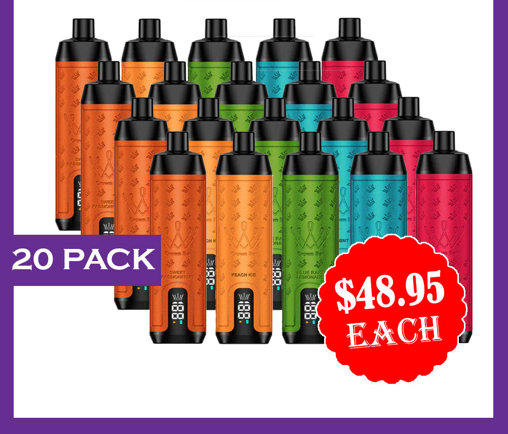 ALFAKHER CROWN BAR - 15000 PUFFS — Buy Online Australia | Buy Vape Online