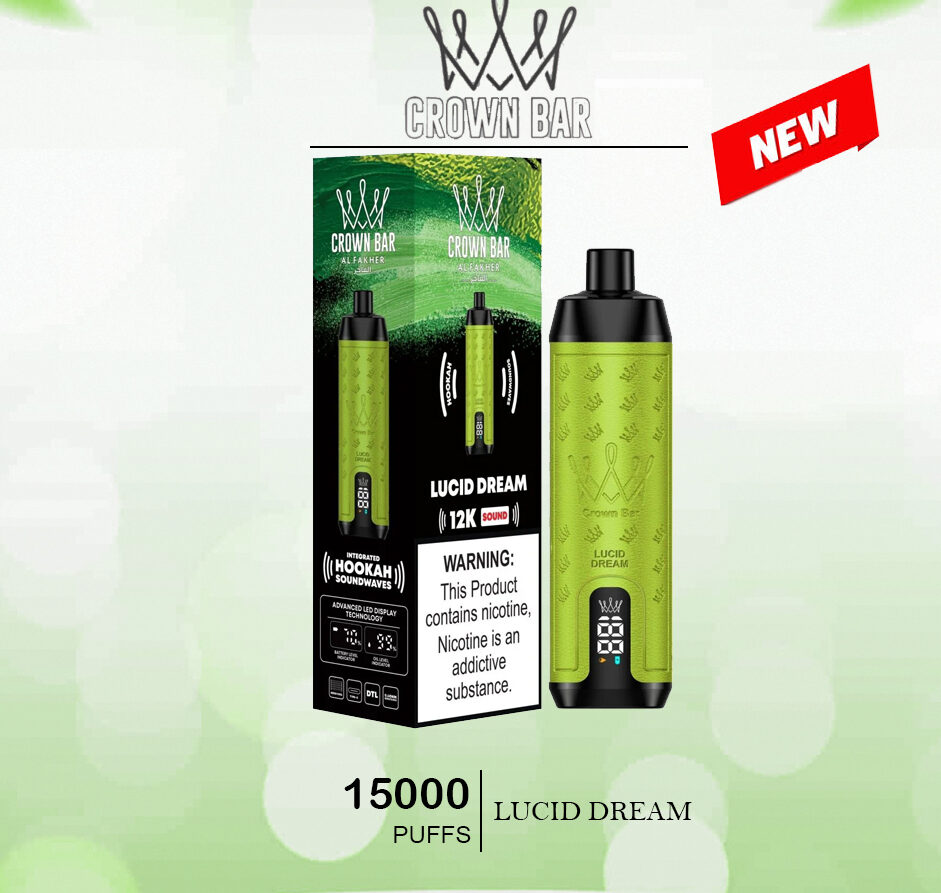 ALFAKHER CROWN BAR - LUCID DREAMS - 15000 PUFFS — Buy Online Australia | Buy Vape Online