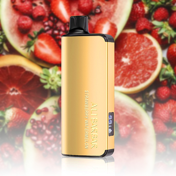 ALIBARBAR INGOT 9000 Puffs Strawberry Watermelon — Buy Online Australia | Buy Vape Online