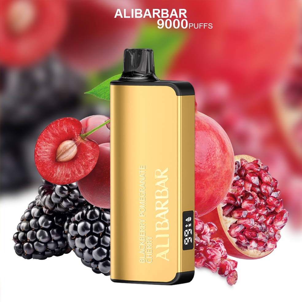 ALIBARBAR INGOT BLACKBERRY CHERRY POMEGRANATE - 9000 PUFFS — Buy Online Australia | Buy Vape Online