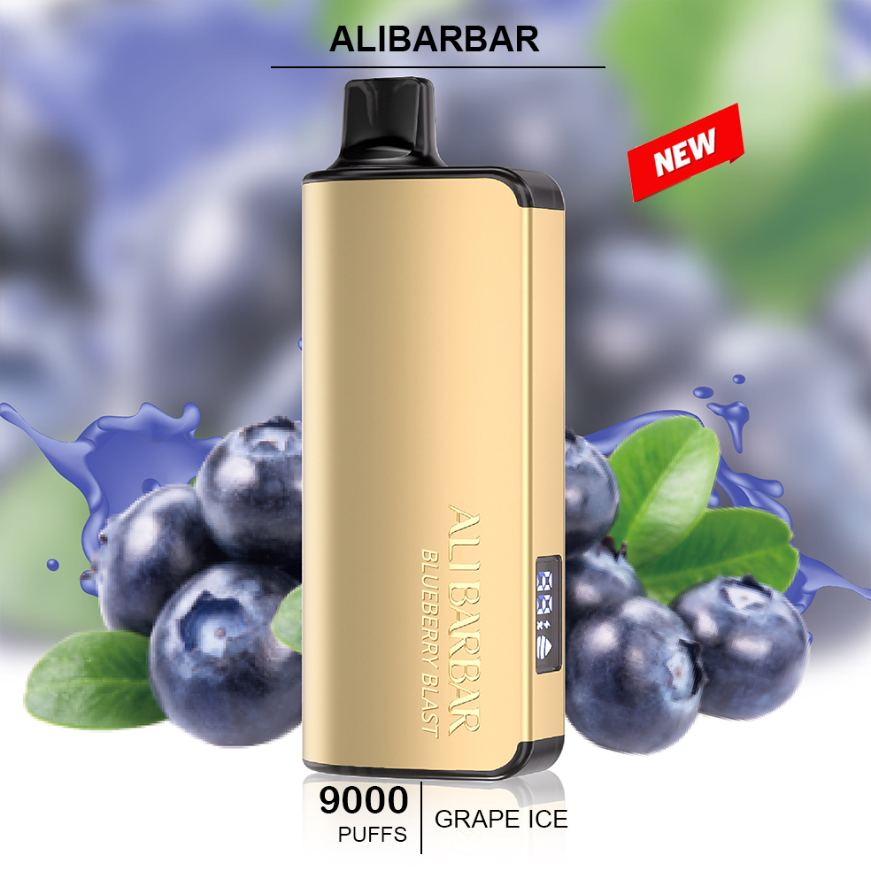 ALIBARBAR INGOT - BLUEBERRY BLAST - 9000 PUFFS — Buy Online Australia | Buy Vape Online