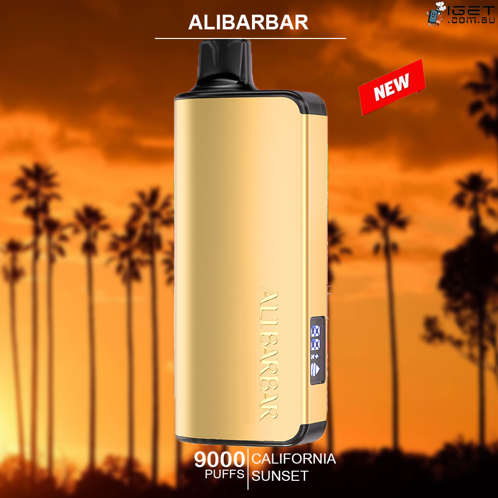 ALIBARBAR INGOT - CALIFORNIA SUNSET - 9000 PUFFS — Buy Online Australia | Buy Vape Online