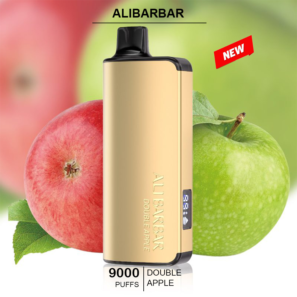 ALIBARBAR INGOT - DOUBLE APPLE - 9000 PUFFS — Buy Online Australia | Buy Vape Online
