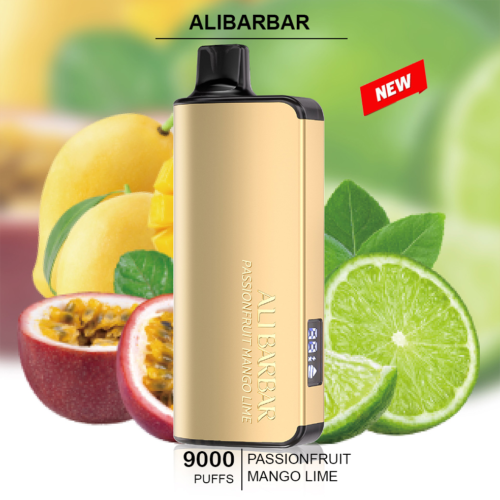ALIBARBAR INGOT - PASSIONFRUIT MANGO LIME - 9000 PUFFS — Buy Online Australia | Buy Vape Online