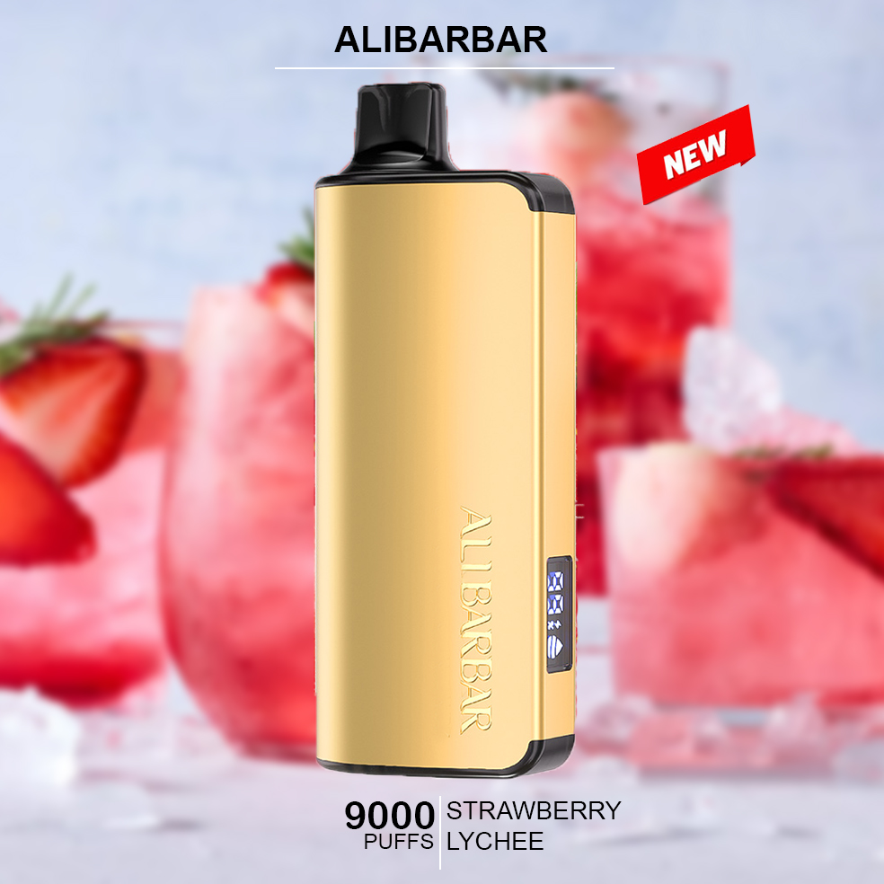 ALIBARBAR INGOT - STRAWBERRY LYCHEE - 9000 PUFFS — Buy Online Australia | Buy Vape Online