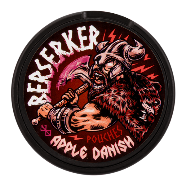 Apple Danish Berserker Caffeine Pouches — Buy Online Australia | Buy Vape Online