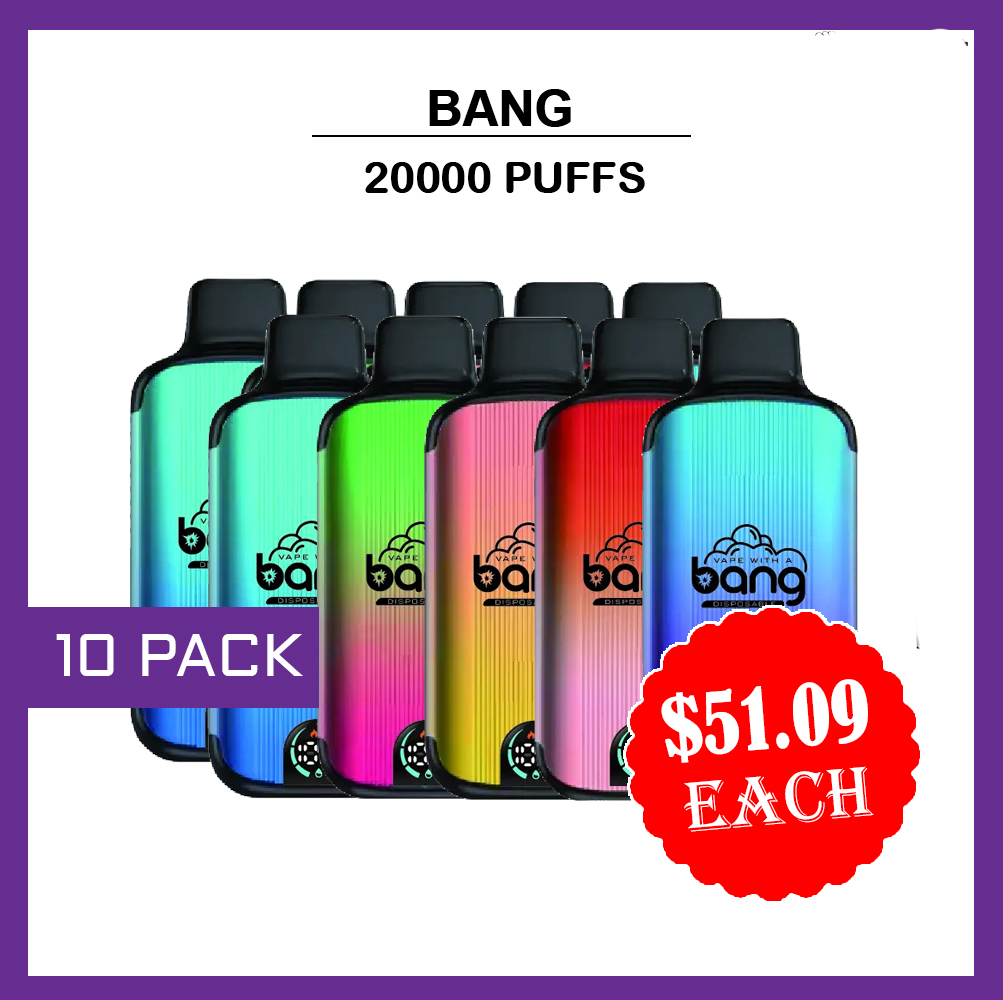 BANG - 10 PACK - 20000 PUFFS — Buy Online Australia | Buy Vape Online