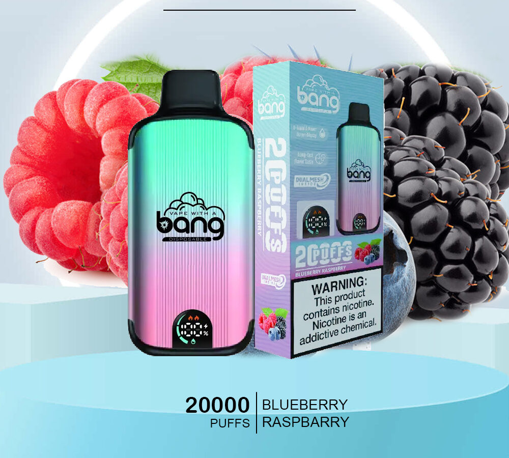 BANG - BLUEBERRY RASPBERRY - 20000 PUFFS — Buy Online Australia | Buy Vape Online
