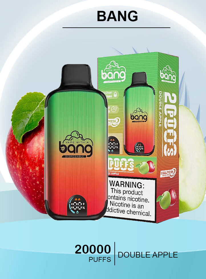 BANG - DOUBLE APPLE - 20000 PUFFS — Buy Online Australia | Buy Vape Online