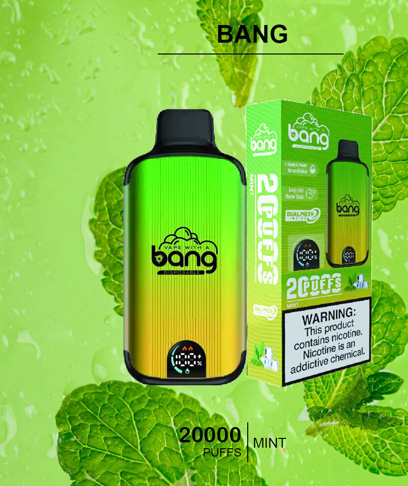 BANG - MINT - 20000 PUFFS — Buy Online Australia | Buy Vape Online