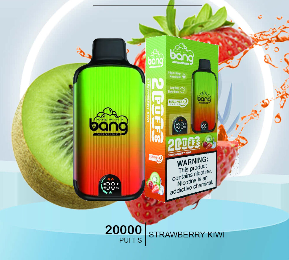 BANG - STRAWBERRY KIWI - 20000 PUFFS — Buy Online Australia | Buy Vape Online
