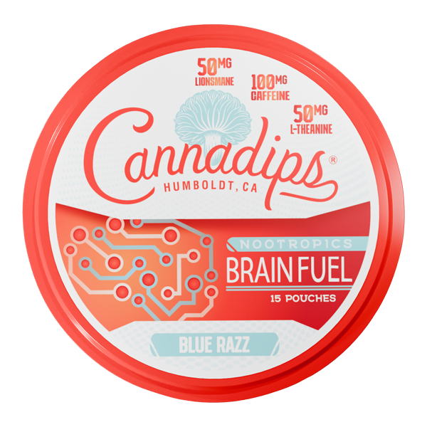 Blue Razz CANNADIPS Brain Fuel Pouches — Buy Online Australia | Buy Vape Online