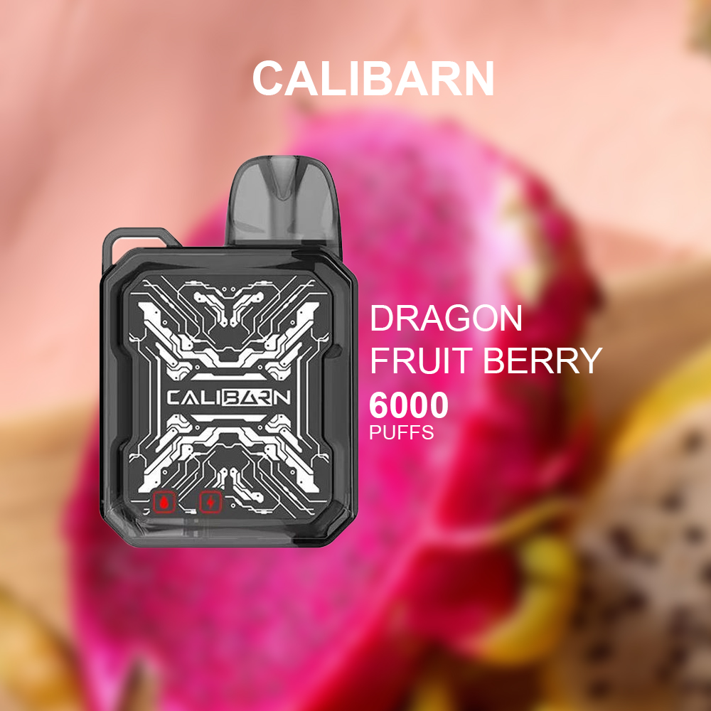 CALIBARN DRAGON FRUIT BERRY - 6000 PUFFS — Buy Online Australia | Buy Vape Online