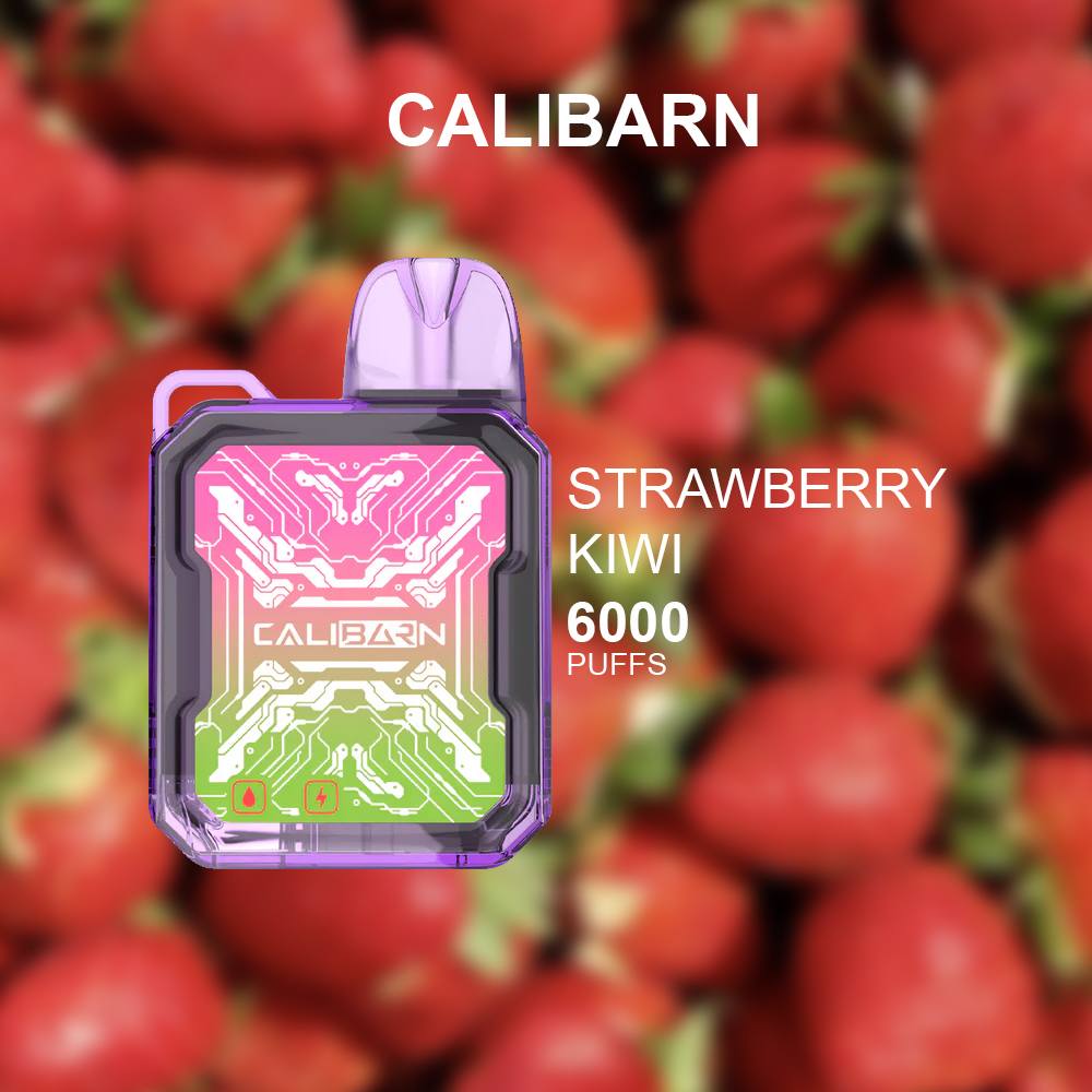 CALIBARN STRAWBERRY KIWI - 6000 PUFFS — Buy Online Australia | Buy Vape Online