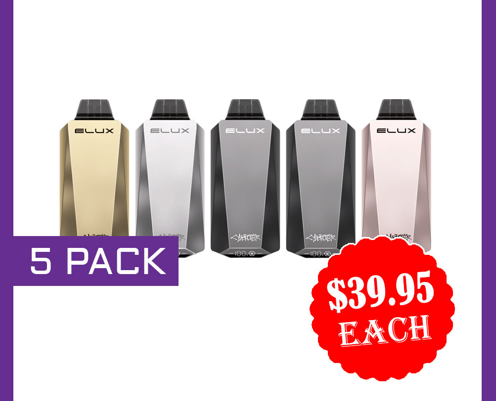 ELUX 15000 PUFFS - 5 PACK — Buy Online Australia | Buy Vape Online