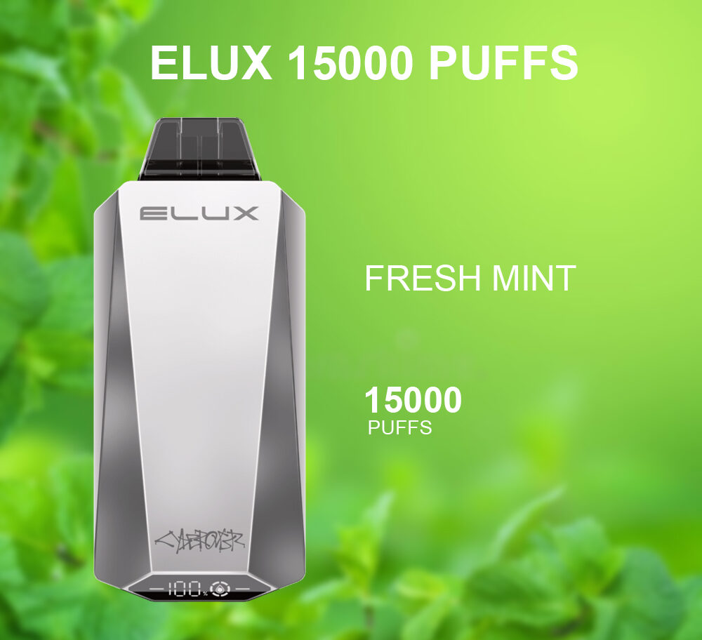 ELUX FRESH MINT - 15000 PUFFS — Buy Online Australia | Buy Vape Online