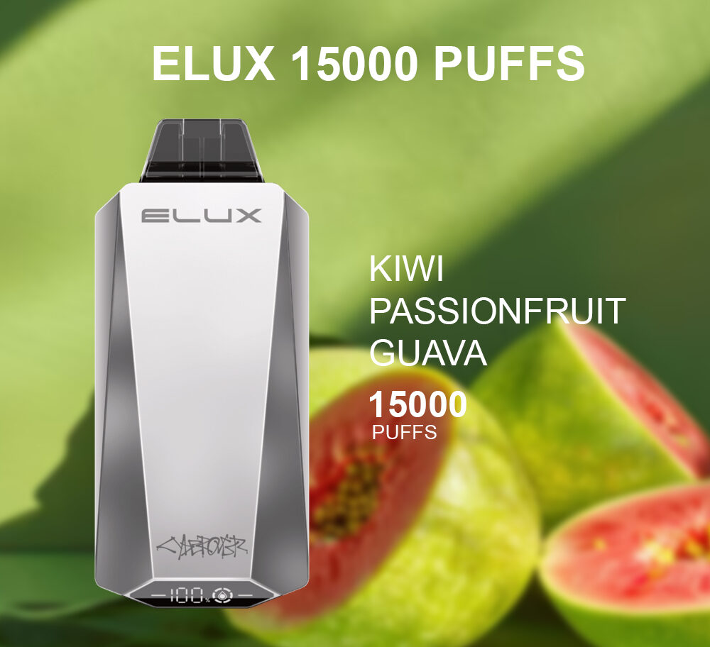 ELUX KIWI PASSIONFRUIT GUAVA - 15000 PUFFS — Buy Online Australia | Buy Vape Online