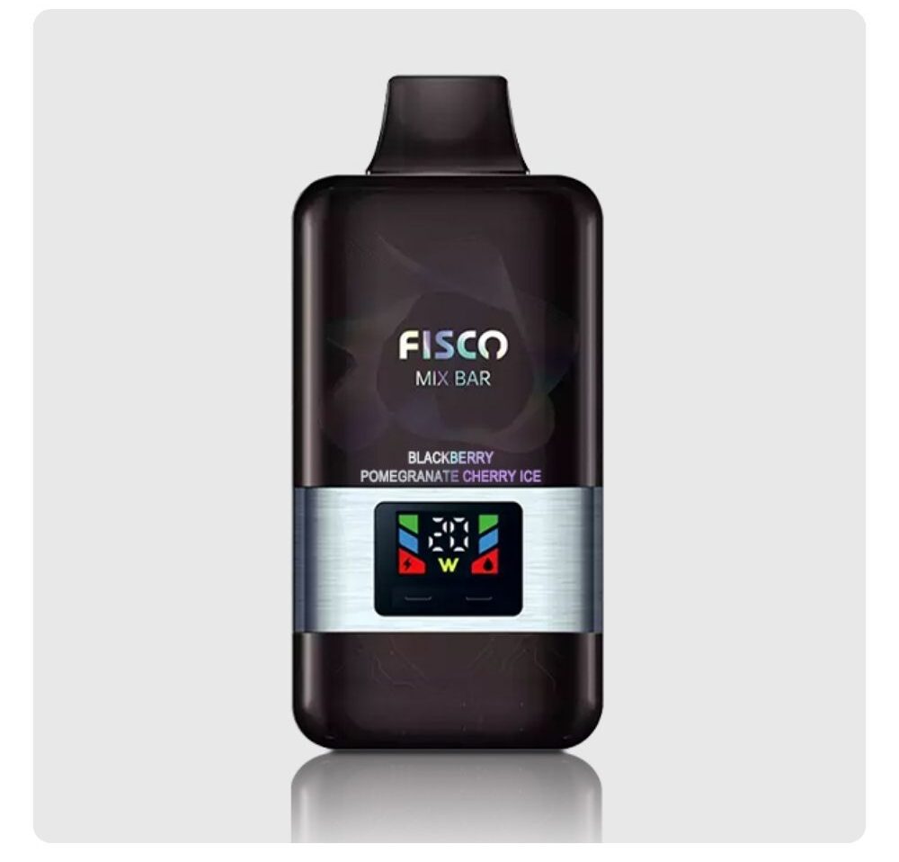 FISCO MIX BAR 12000 Puffs Blackberry Pomegranate Cherry Ice — Buy Online Australia | Buy Vape Online