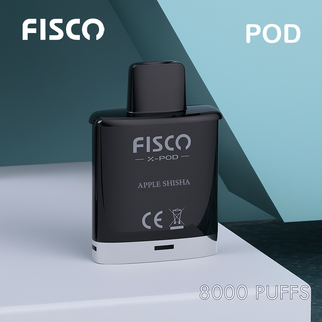 FISCO XPOD APPLE SHISHA - 8000 PUFFS (POD ONLY) — Buy Online Australia | Buy Vape Online