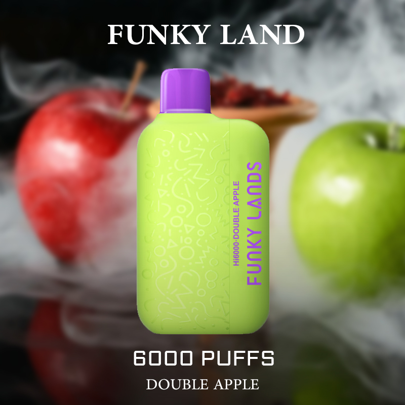 FUNKY LAND DOUBLE APPLE - 6000 PUFFS — Buy Online Australia | Buy Vape Online