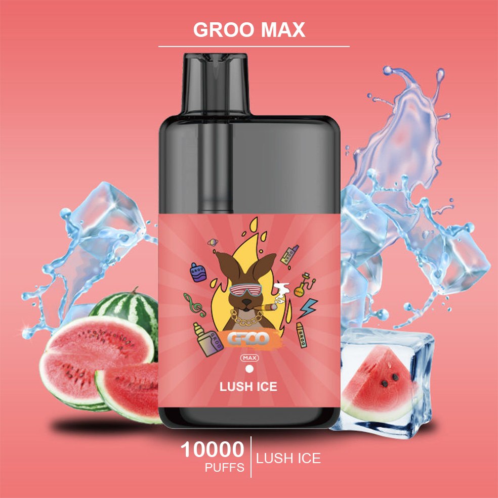 GROO MAX - LUSH ICE - 10000 PUFFS — Buy Online Australia | Buy Vape Online