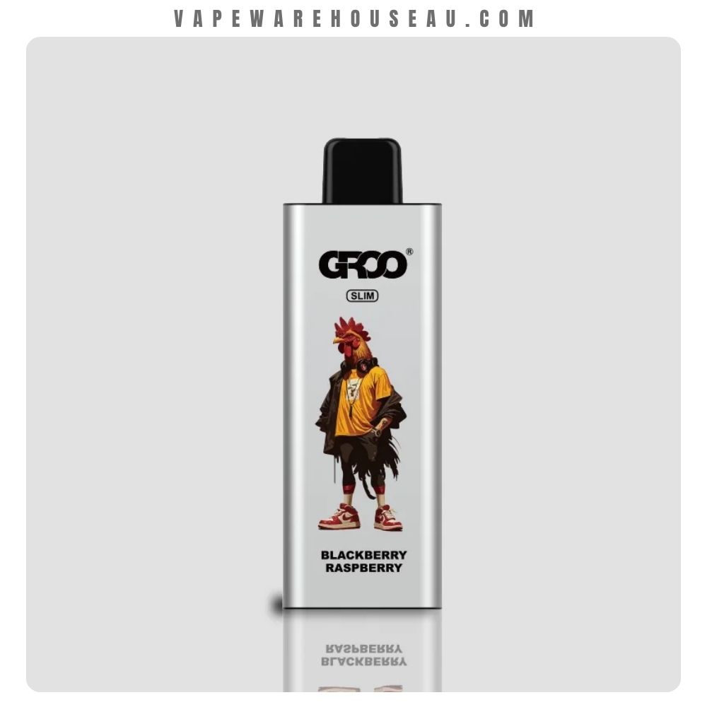 GROO Slim 9000 Puffs Blackberry Raspberry — Buy Online Australia | Buy Vape Online