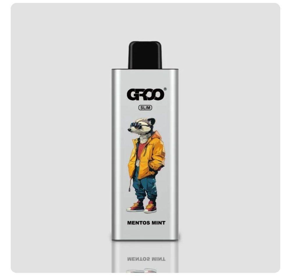 GROO Slim 9000 Puffs Mentos Mint — Buy Online Australia | Buy Vape Online