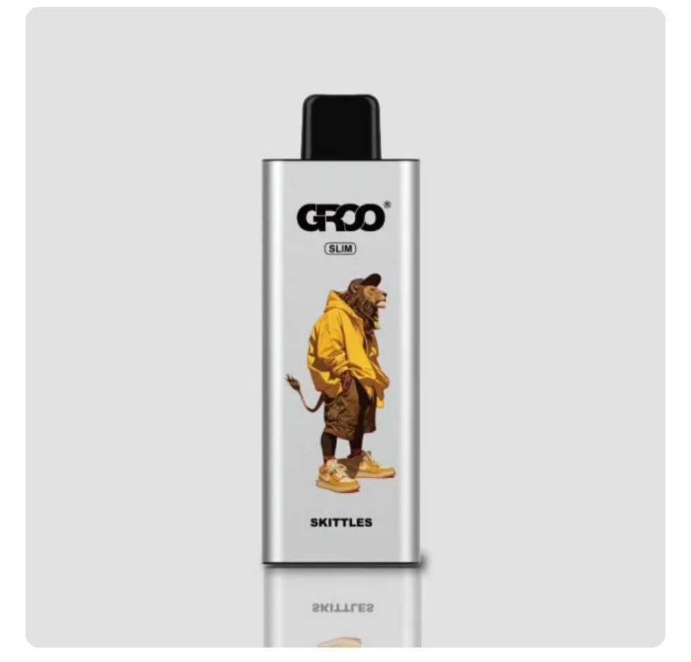 GROO Slim 9000 Puffs Skittles — Buy Online Australia | Buy Vape Online