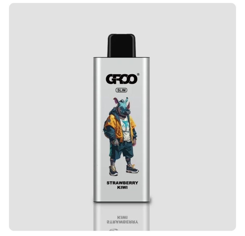 GROO Slim 9000 Puffs Strawberry Kiwi — Buy Online Australia | Buy Vape Online