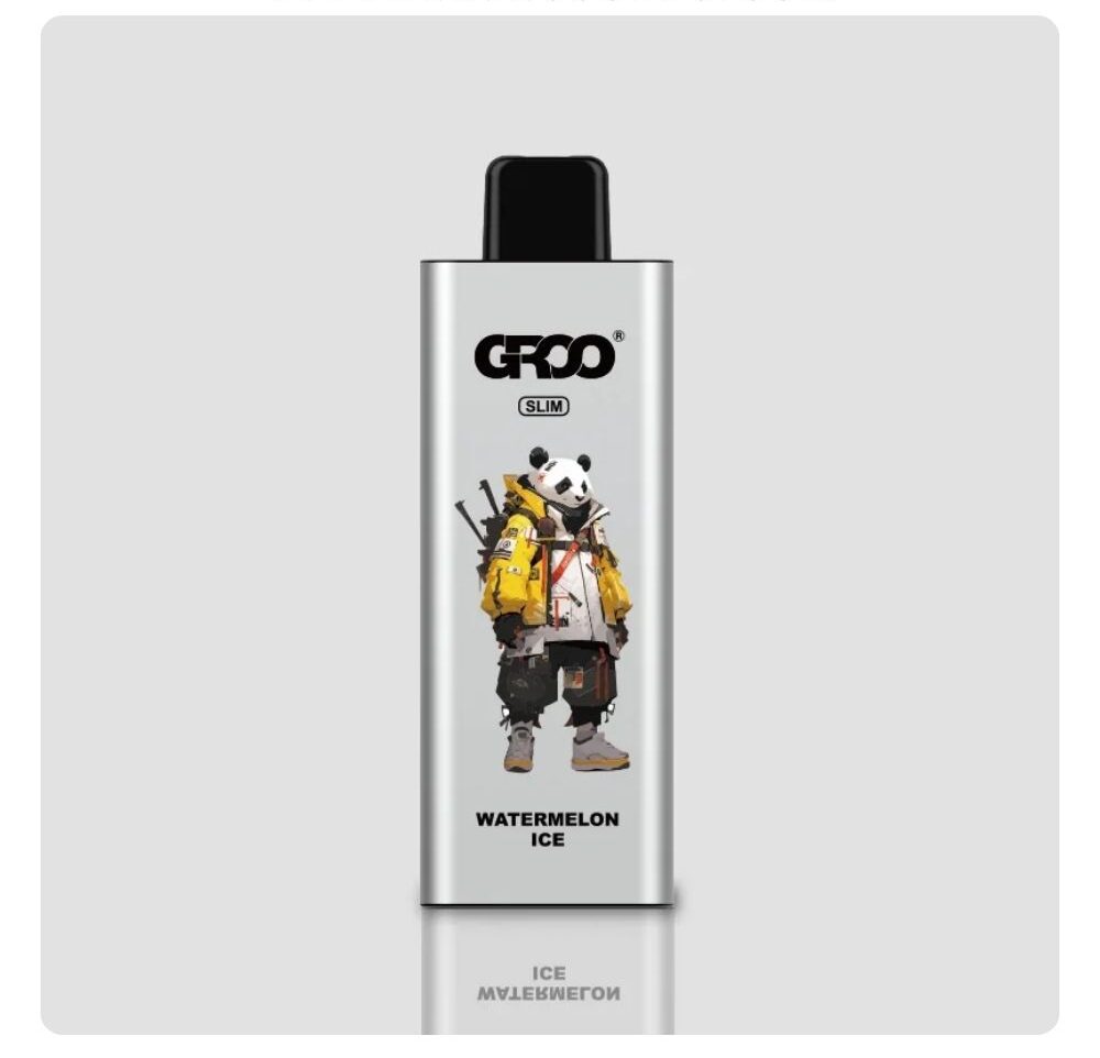 GROO Slim 9000 Puffs Watermelon Ice — Buy Online Australia | Buy Vape Online