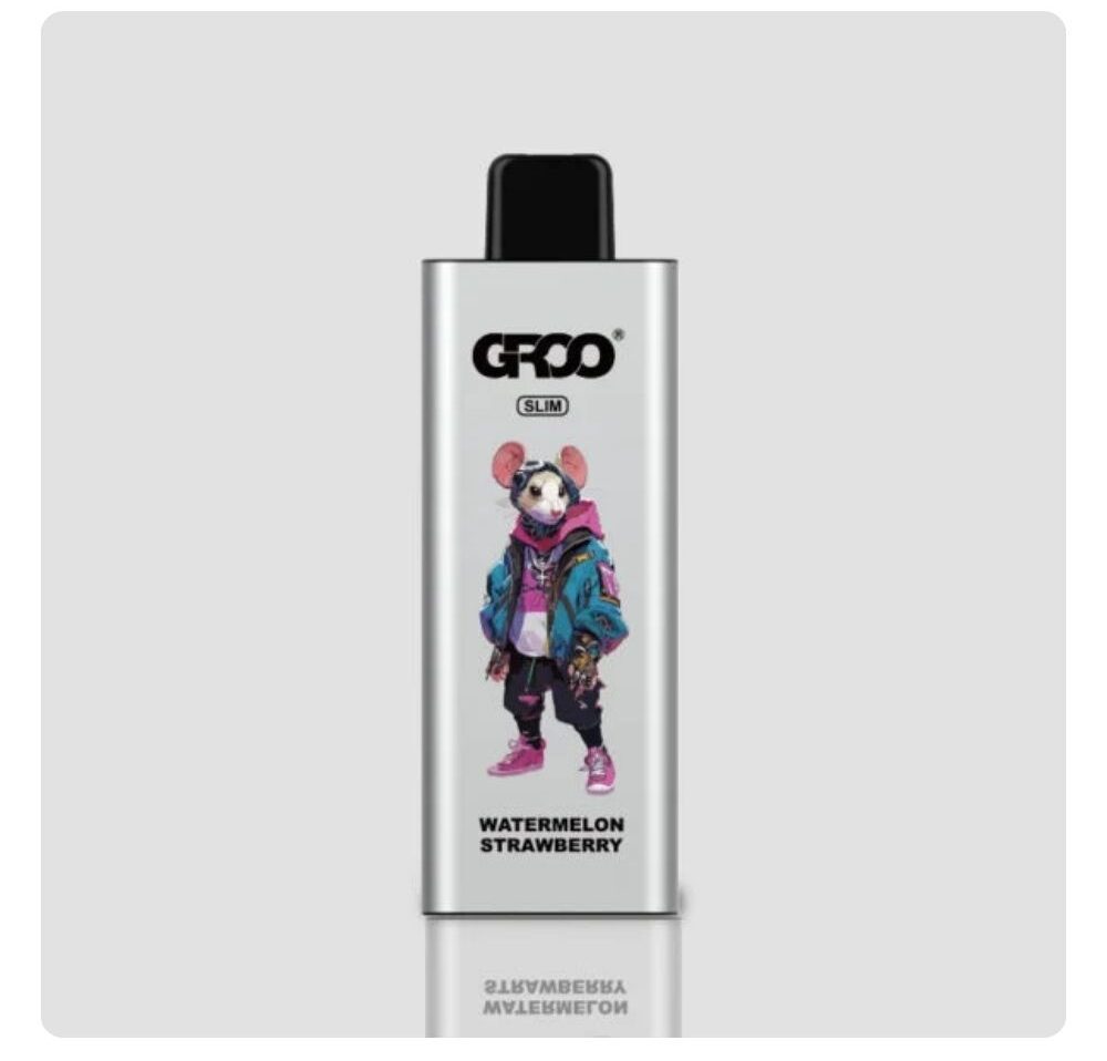GROO Slim 9000 Puffs Watermelon Strawberry — Buy Online Australia | Buy Vape Online