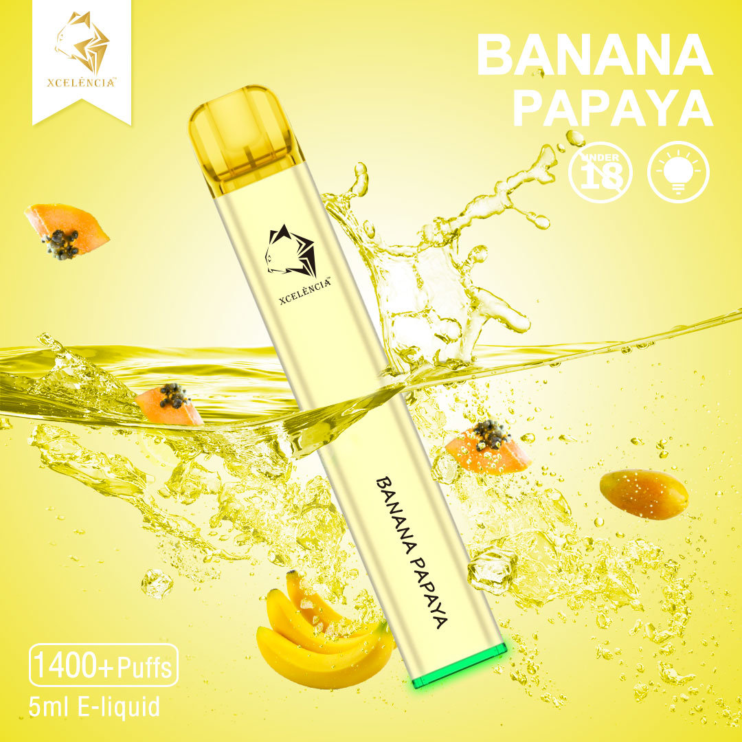 GUNNPOD BANANA PAPAYA - 1400 PUFFS — Buy Online Australia | Buy Vape Online
