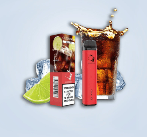 GUNNPOD COLA ICE - 2000 PUFFS — Buy Online Australia | Buy Vape Online