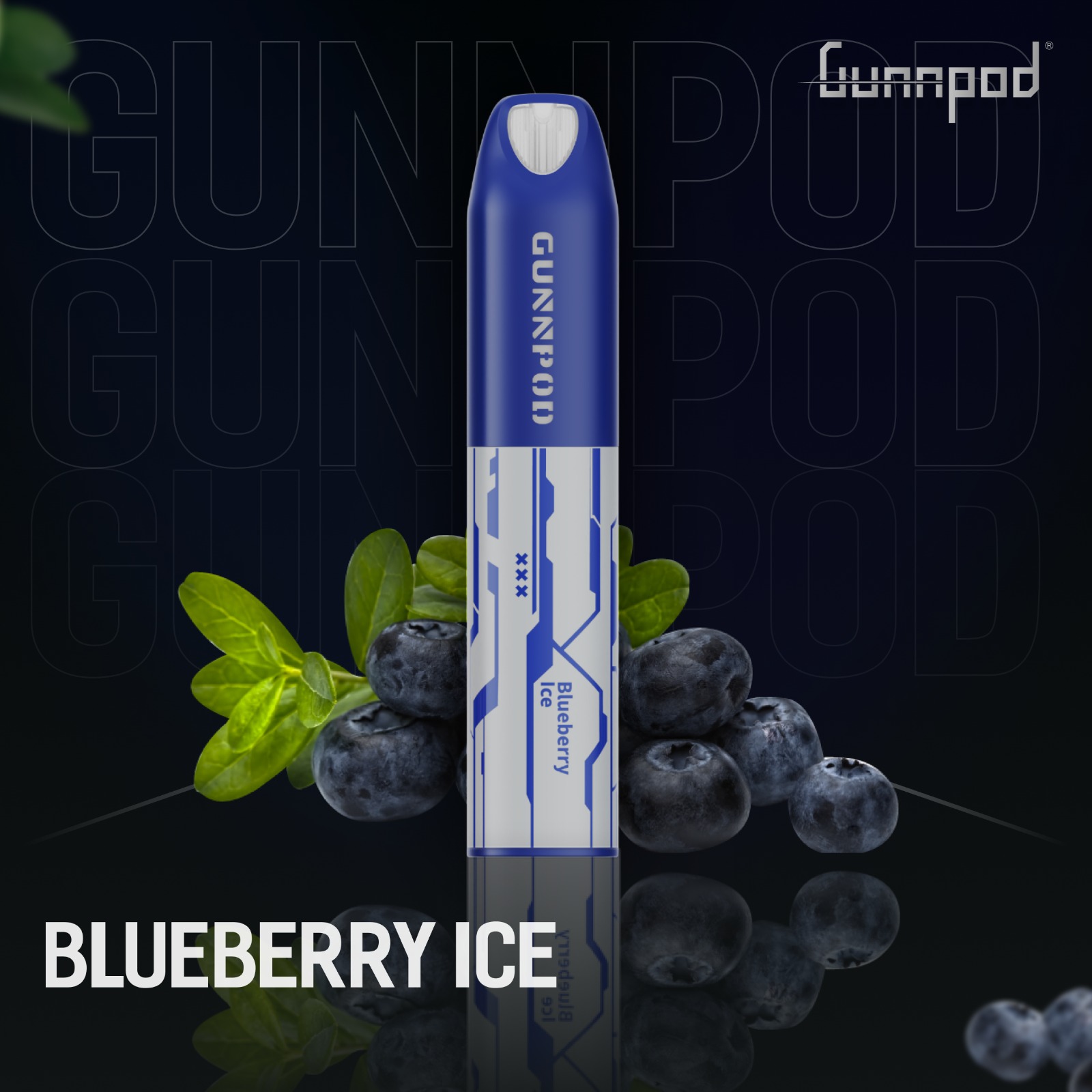 GUNNPOD LUME BLUEBERRY ICE - 5000 PUFFS — Buy Online Australia | Buy Vape Online