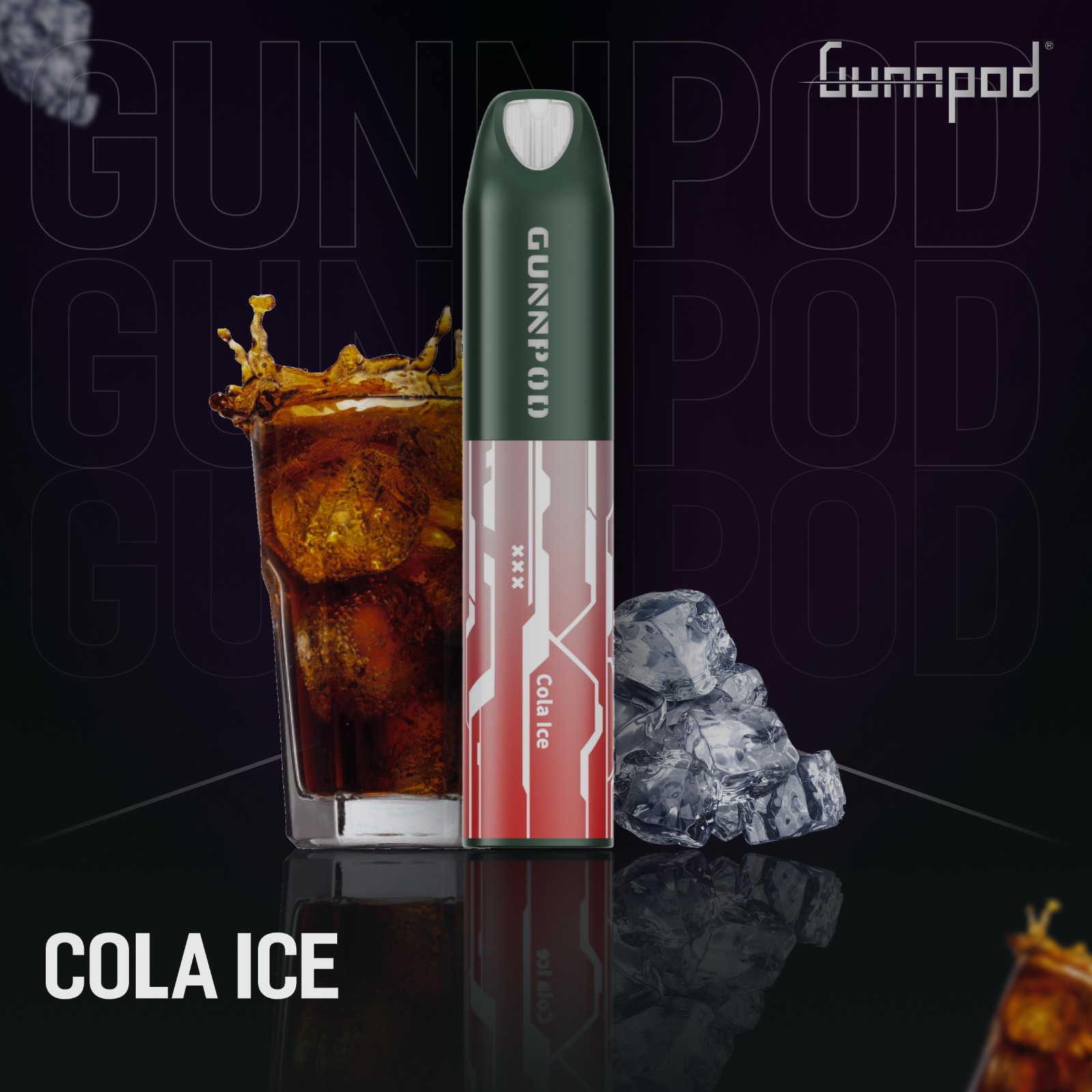 GUNNPOD LUME COLA ICE - 5000 PUFFS — Buy Online Australia | Buy Vape Online