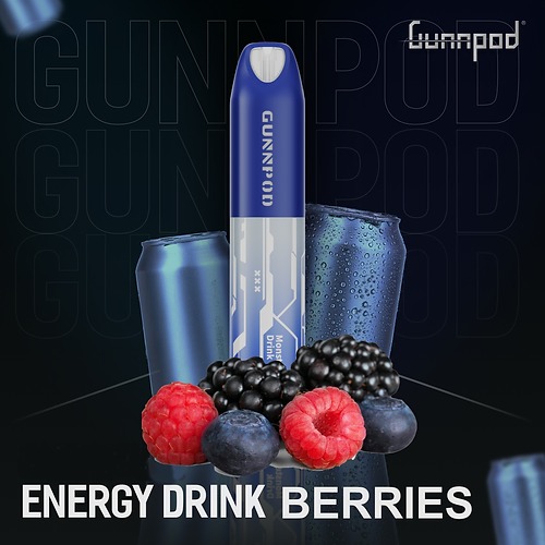 GUNNPOD LUME ENERGY DRINK BERRIES - 5000 PUFFS — Buy Online Australia | Buy Vape Online