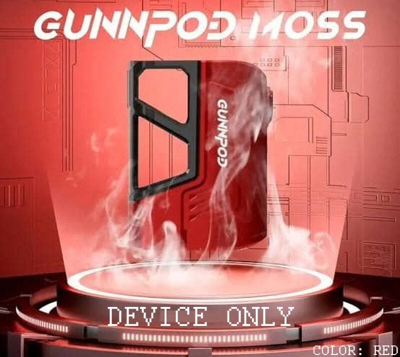 GUNNPOD MOSS - 8000 - Device Only - RED — Buy Online Australia | Buy Vape Online