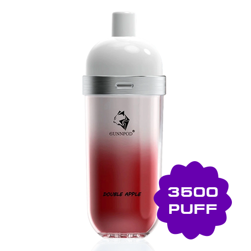 GUNNPOD WAVE DOUBLE APPLE - 3500 PUFFS — Buy Online Australia | Buy Vape Online