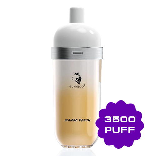 GUNNPOD WAVE MANGO PEACH - 3500 PUFFS — Buy Online Australia | Buy Vape Online