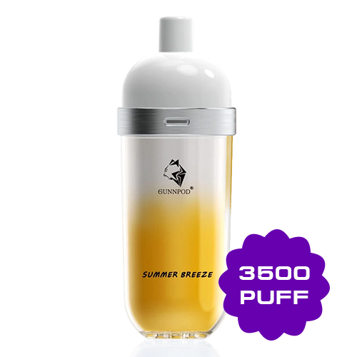GUNNPOD WAVE SUMMER BREEZE - 3500 PUFFS — Buy Online Australia | Buy Vape Online