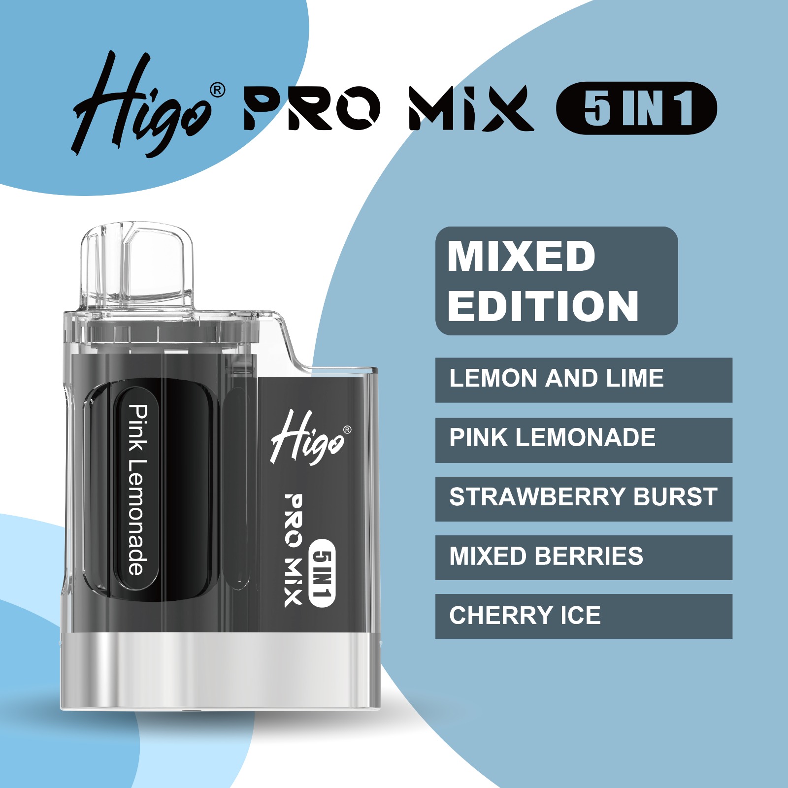 Higo PRO MIX 5 IN 1 - MIXED EDITION - 6000 PUFFS — Buy Online Australia | Buy Vape Online
