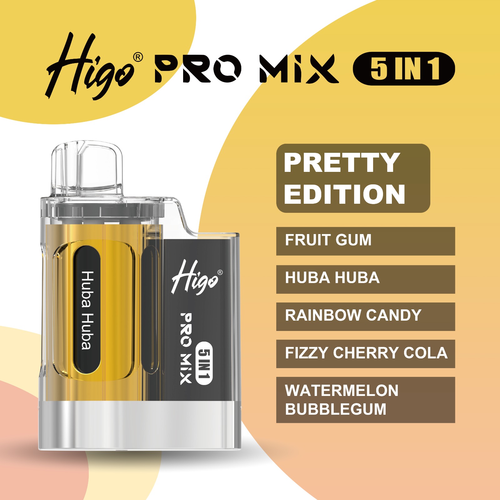 Higo PRO MIX 5 IN 1 - PRETTY EDITION - 6000 PUFFS — Buy Online Australia | Buy Vape Online