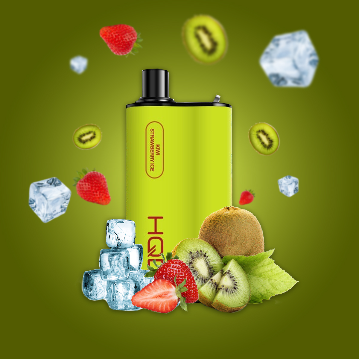 HQD BOX KIWI STRAWBERRY ICE - 4000 PUFFS — Buy Online Australia | Buy Vape Online