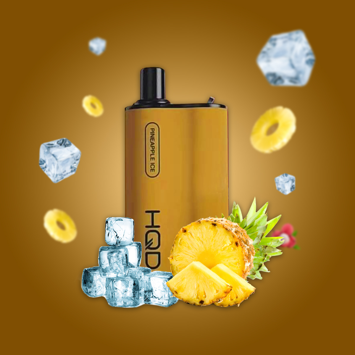 HQD BOX PINEAPPLE ICE - 4000 PUFFS — Buy Online Australia | Buy Vape Online
