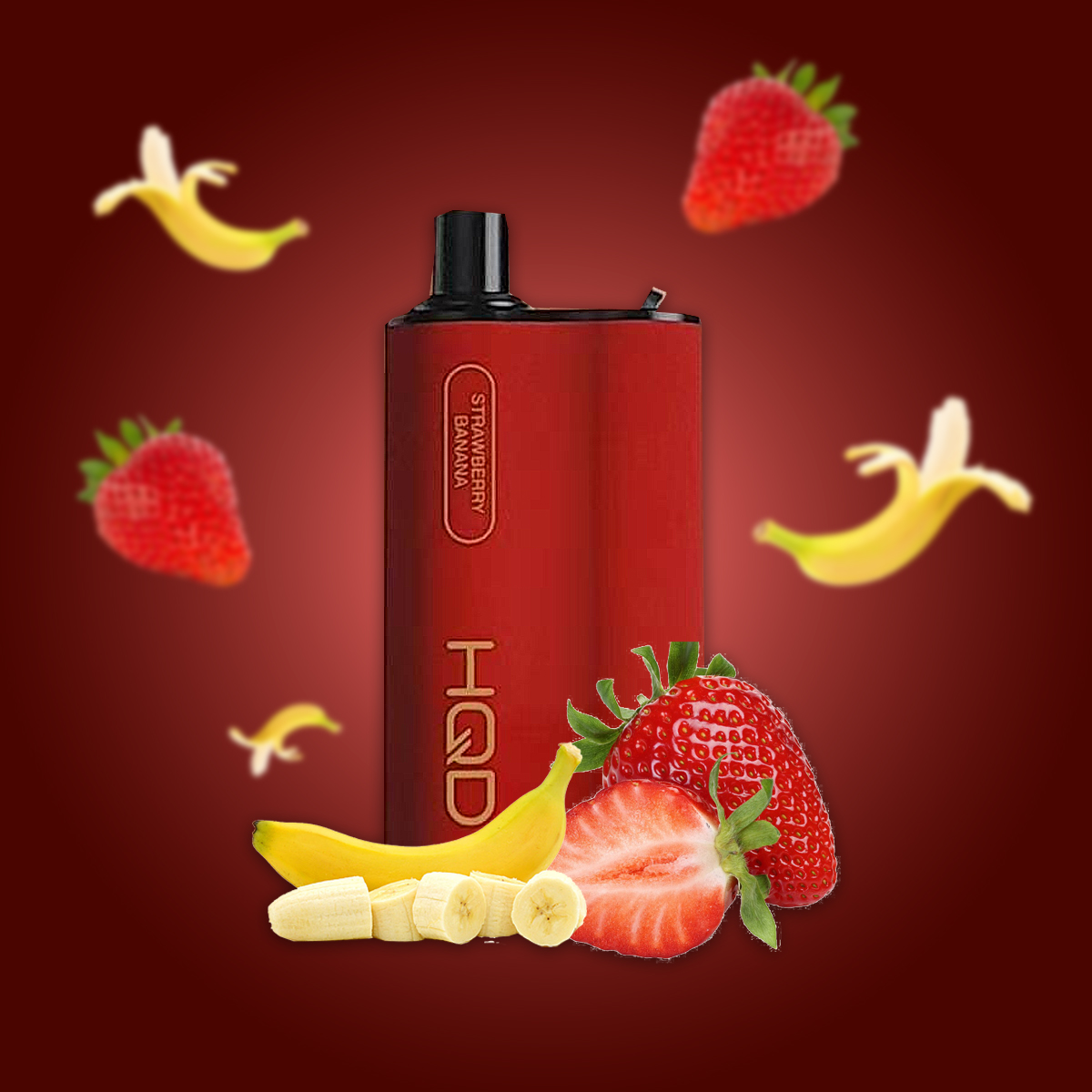 HQD BOX STRAWBERRY BANANA - 4000 PUFFS — Buy Online Australia | Buy Vape Online