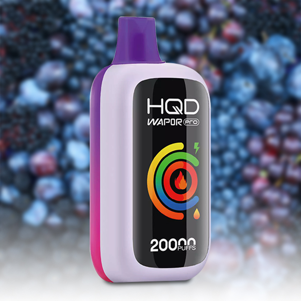 HQD Cuvie Slick 20000 Puffs Blueberry Raspberry Grape — Buy Online Australia | Buy Vape Online