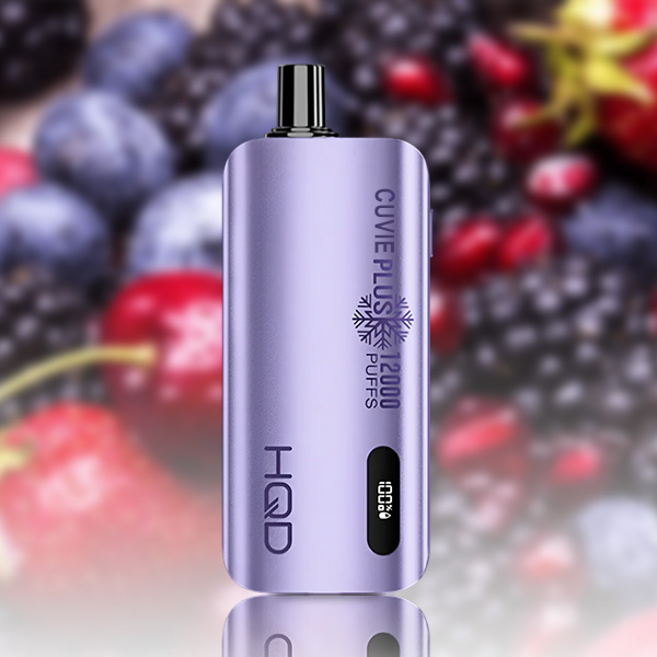 HQD Cuvie Slick Plus 12000 Puffs Blackberry Cherry Pomegranate — Buy Online Australia | Buy Vape Online