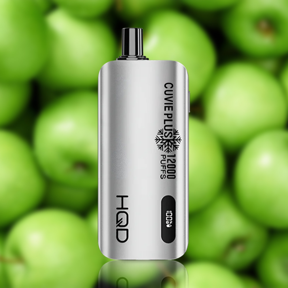 HQD Cuvie Slick Plus 12000 Puffs Double Apple — Buy Online Australia | Buy Vape Online