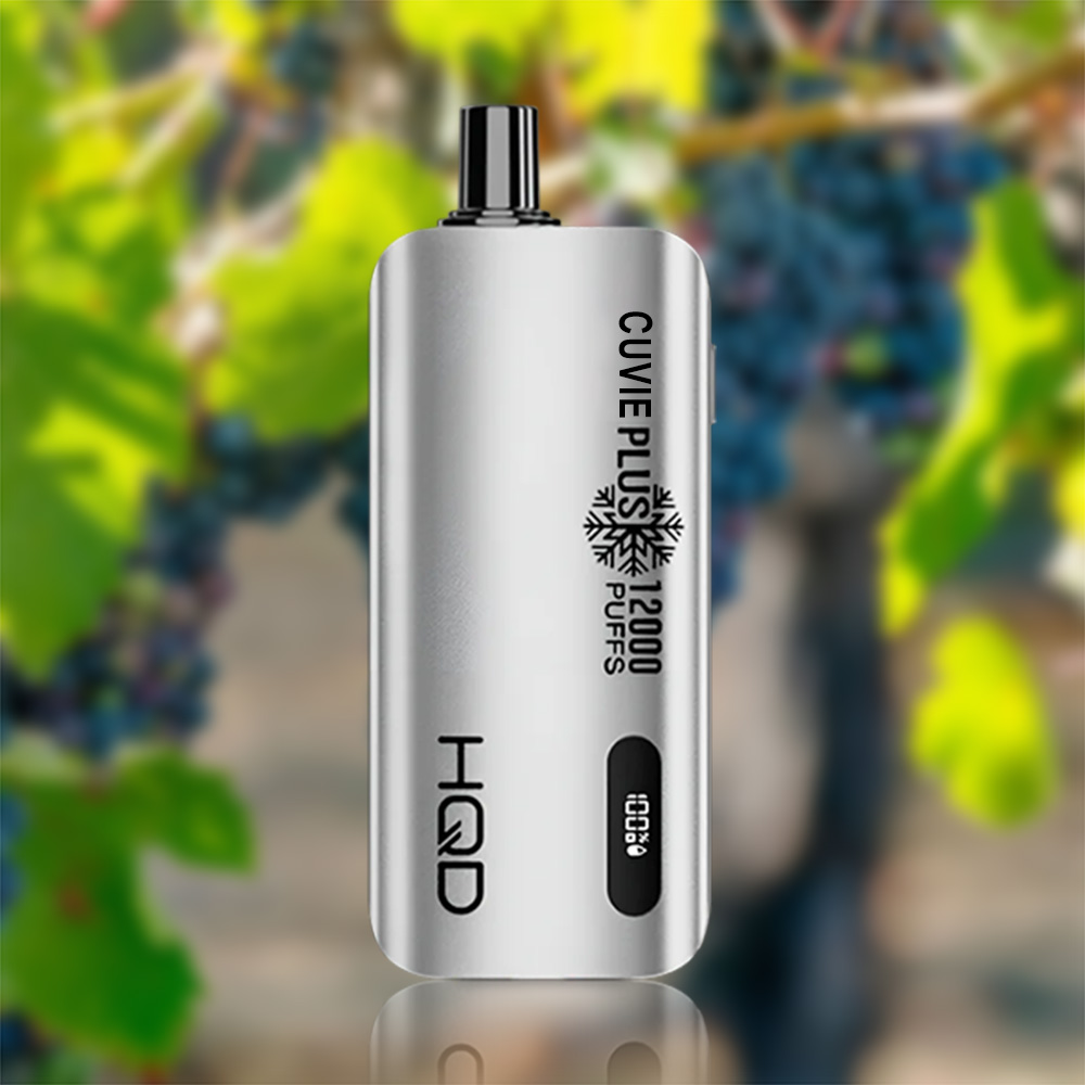 HQD Cuvie Slick Plus 12000 Puffs Grape Ice — Buy Online Australia | Buy Vape Online