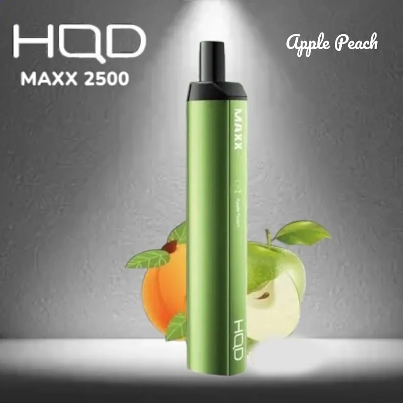 HQD MAXX APPLE PEACH - 2500 PUFFS — Buy Online Australia | Buy Vape Online